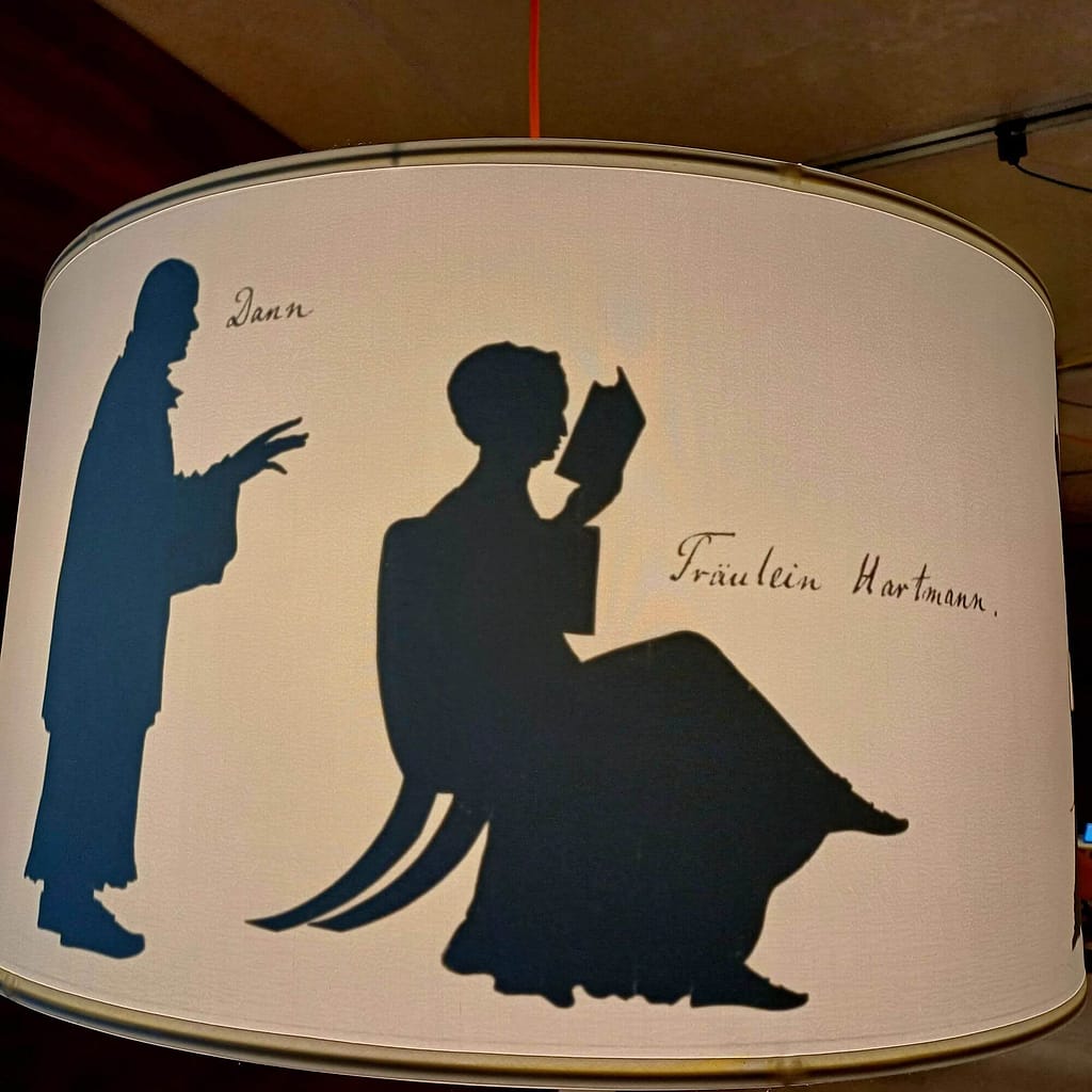 Scherenschnitt, Luise Duttenhofer, Literaturmuseum der Moderne, Marbach