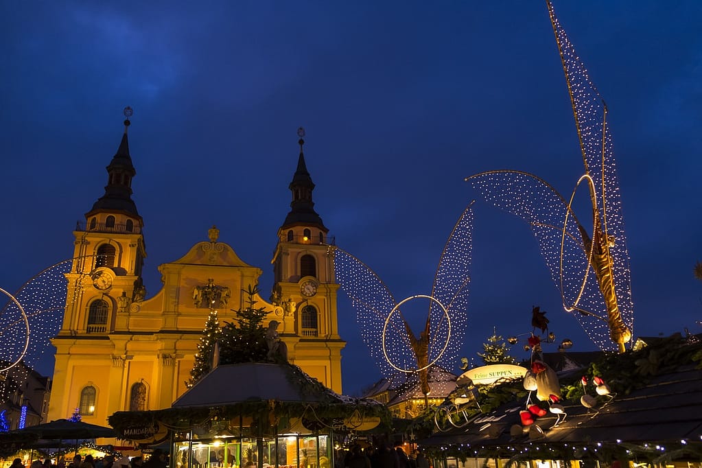 Barock-Weihnachtsmarkt, Ludwigsburg, Marktplatz