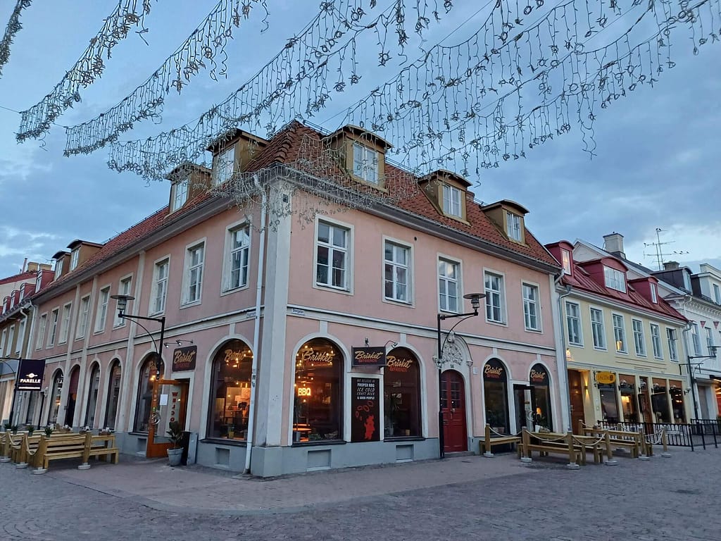 Kalmar, Storgatan, Kaggensgatan, Insel Kvarnholmen