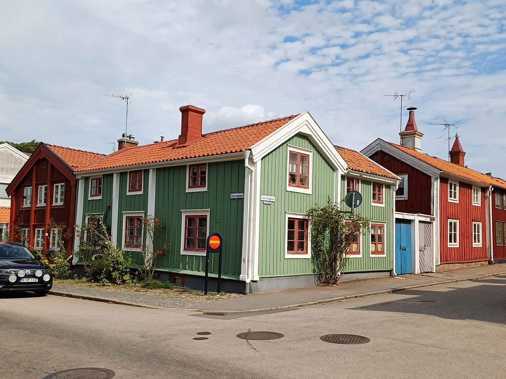 Kalmar, Storgatan, Proviantgatan, Kvarnholmen