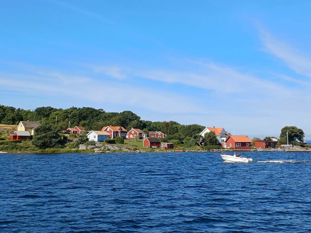 Rote Schwedenhäuser, Matvik, Tärnö, Schären, Blekinge