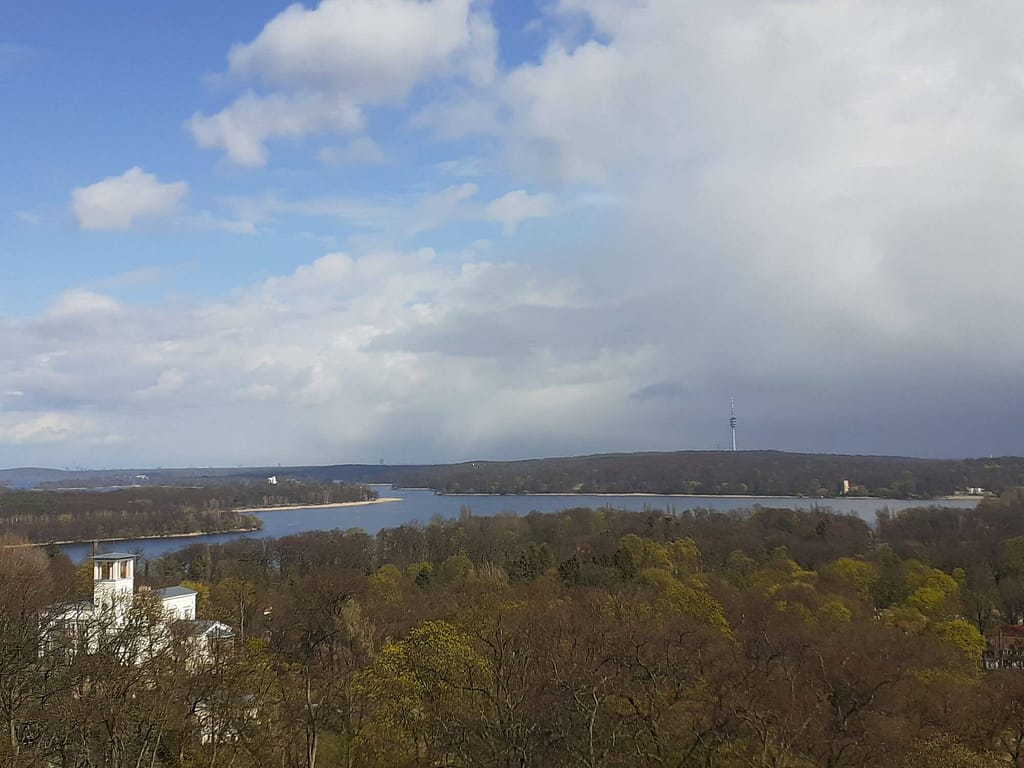 Belvedere Pfingstberg, Potsdam, Jungfernsee