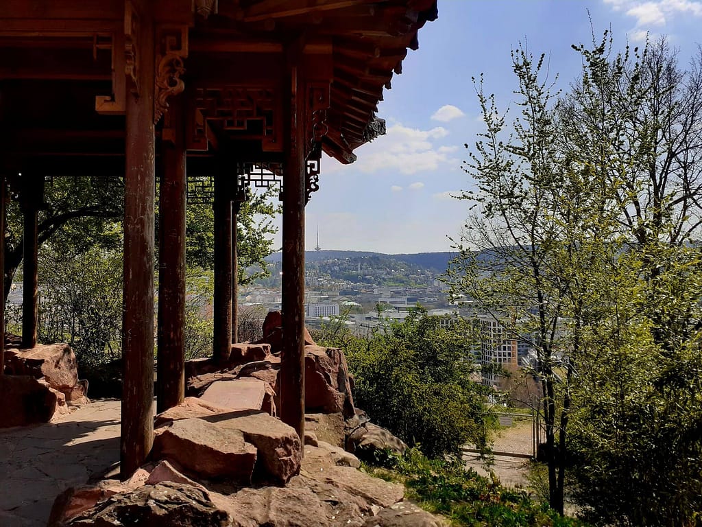 Chinesischer Garten, Birkenwaldstraße, Stuttgart