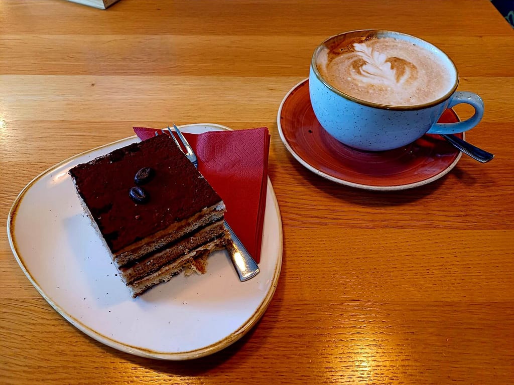 Mokkatorte, Cappuccino, Kaffeemanufaktur, Bad Wildbad