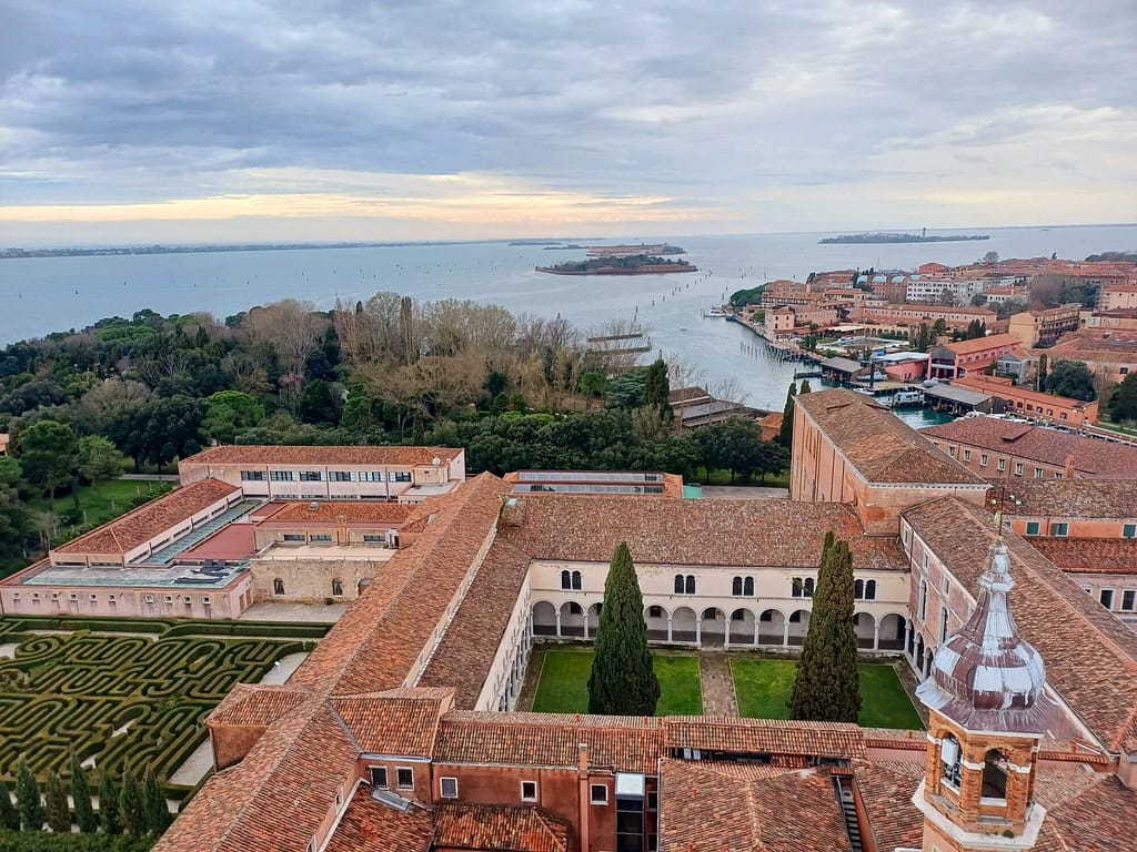 Kirche San Giorgio Maggiore, Kloster, Kreuzgang, Lagune, Venedig