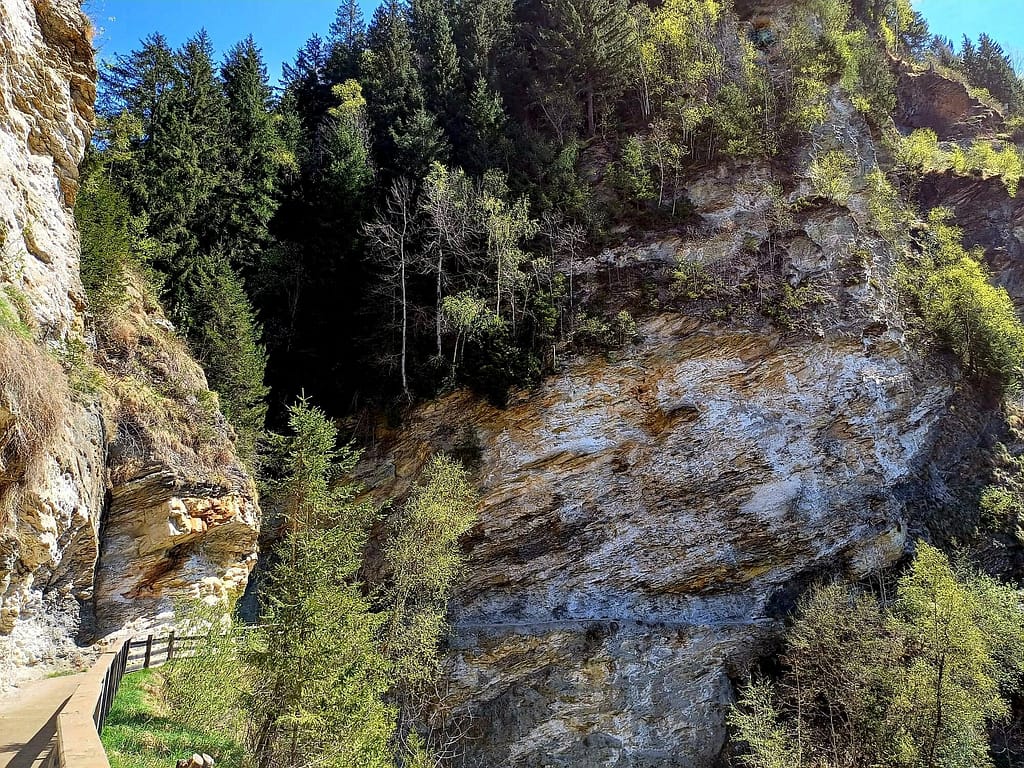 Bad Gastein, Höhenweg, Felsen