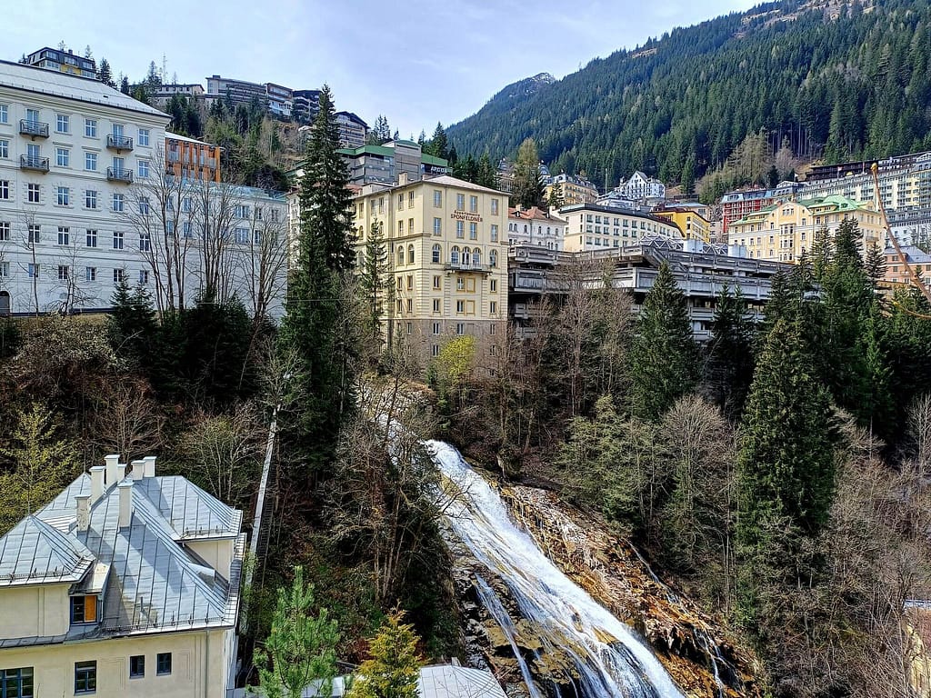 Bad Gastein, Wasserfall, Zentrum