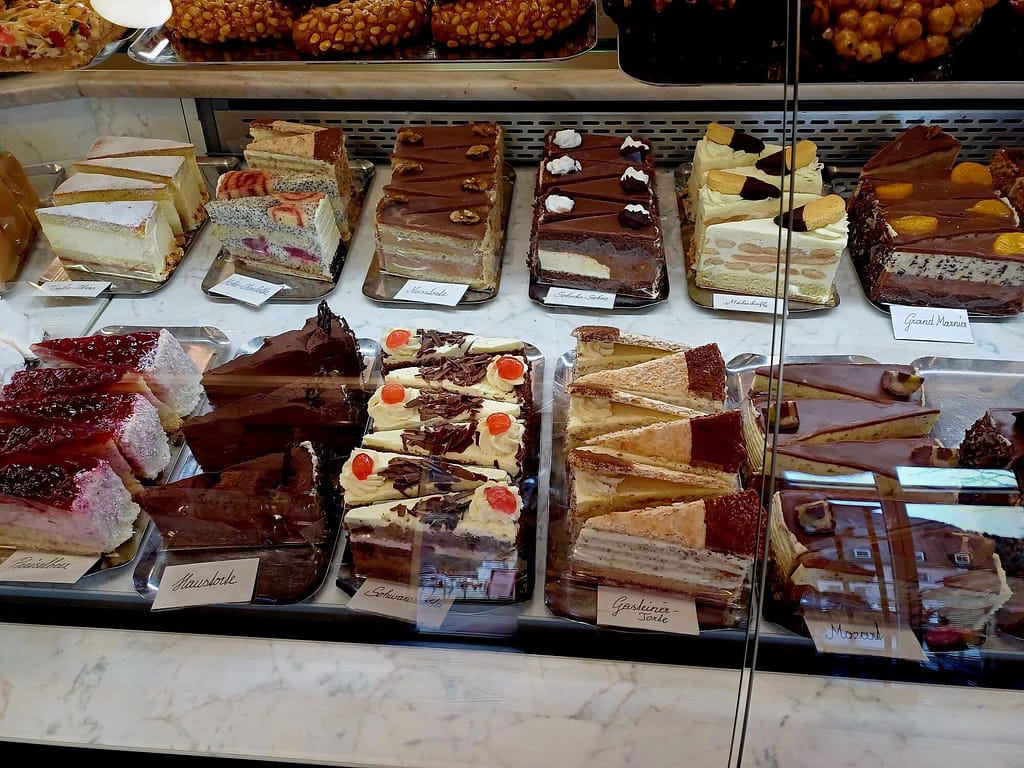 Bad Hofgastein, Kuchenbuffet, Café Schwaiger