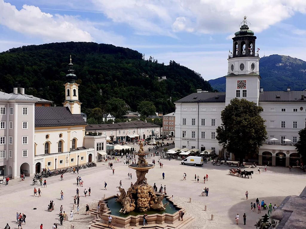 Salzburg, DomQuartier, Residenzplatz