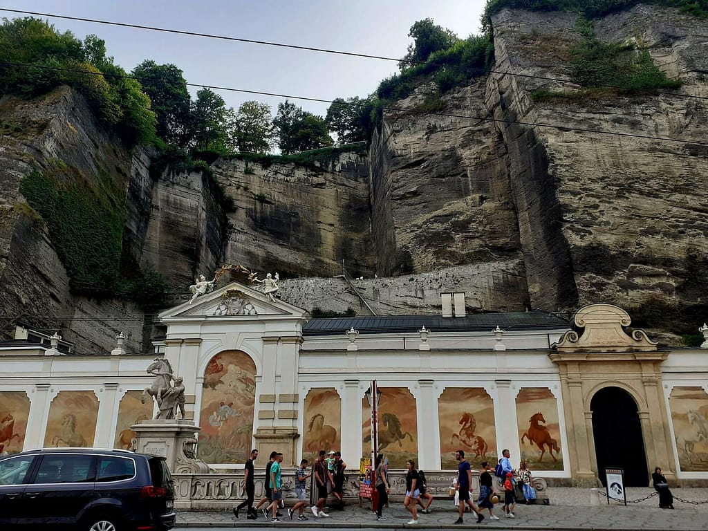 Salzburg, Pferdeschwemme