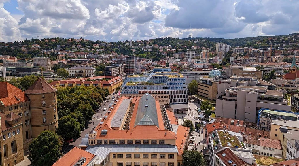 Westturm, Stuttgart, Stiftskirche, Altes Schloss, Dorotheen Quartier