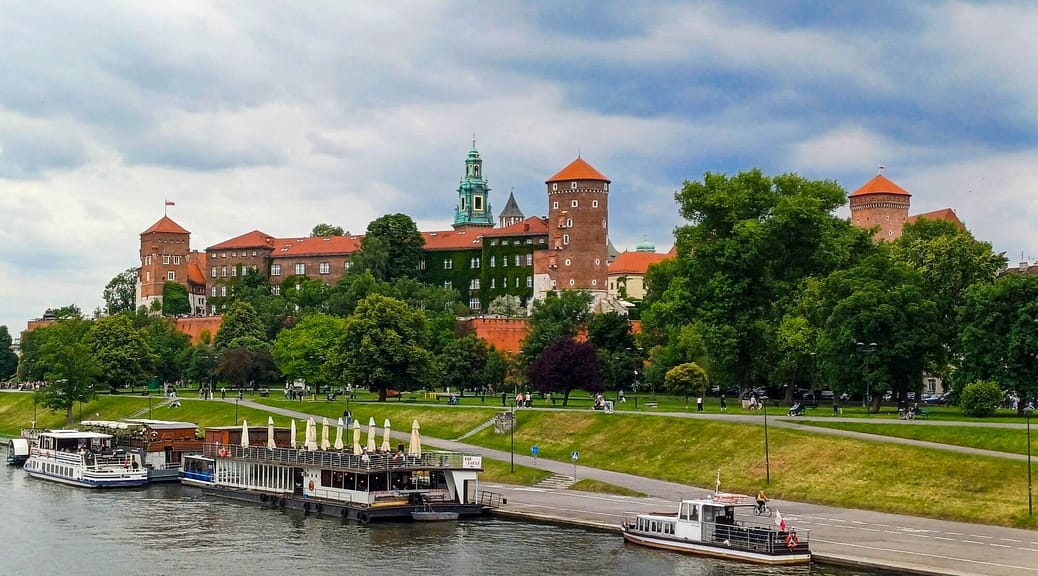 Krakau, Wawel, Weichsel