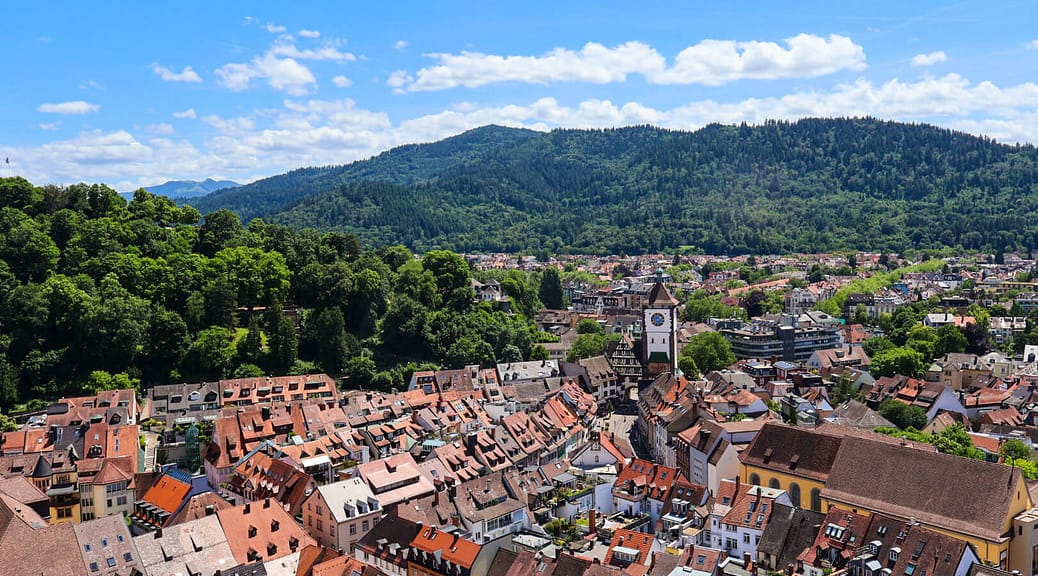 Freiburg, Altstadt, Schwarzwald