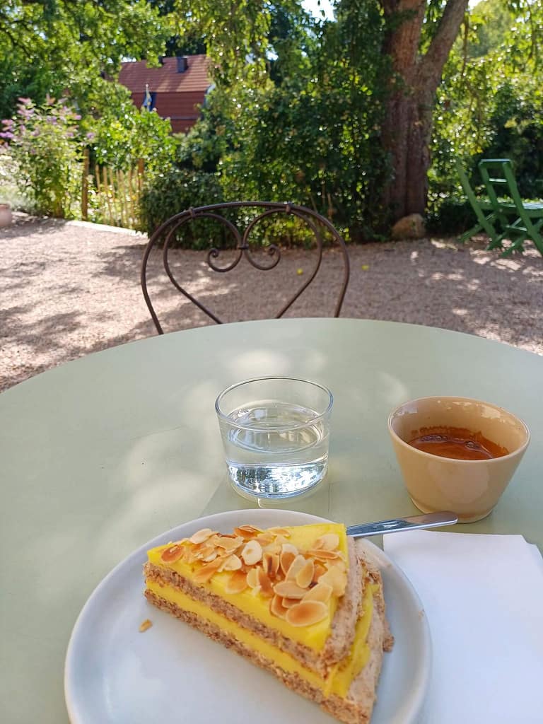 Mandeltorte, Café Mandeltartan, Ronneby
