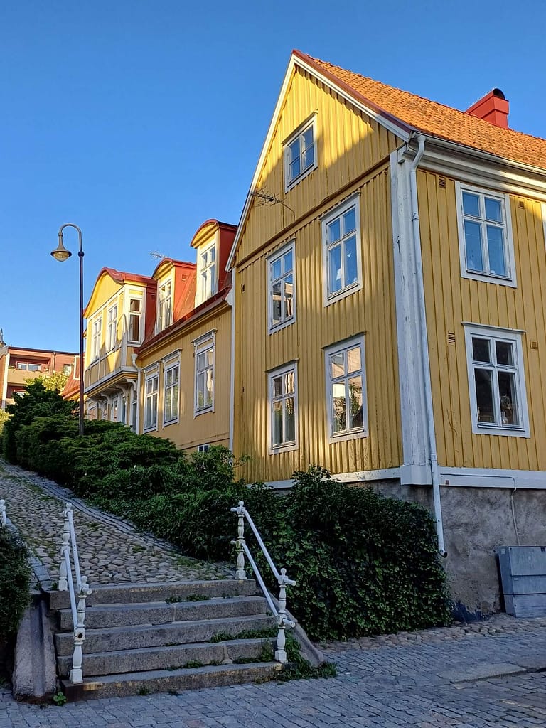 Bunte Holzhäuser, Karlshamn