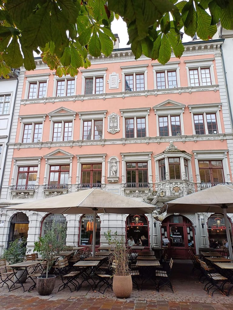 Schaffhausen, Altstadt, Vordergasse, Pfarrkirche St. Johann