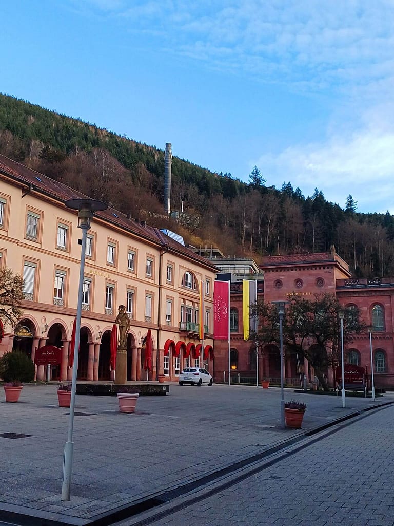 Kurplatz, Mokni's Badhotel, Bad Wildbad