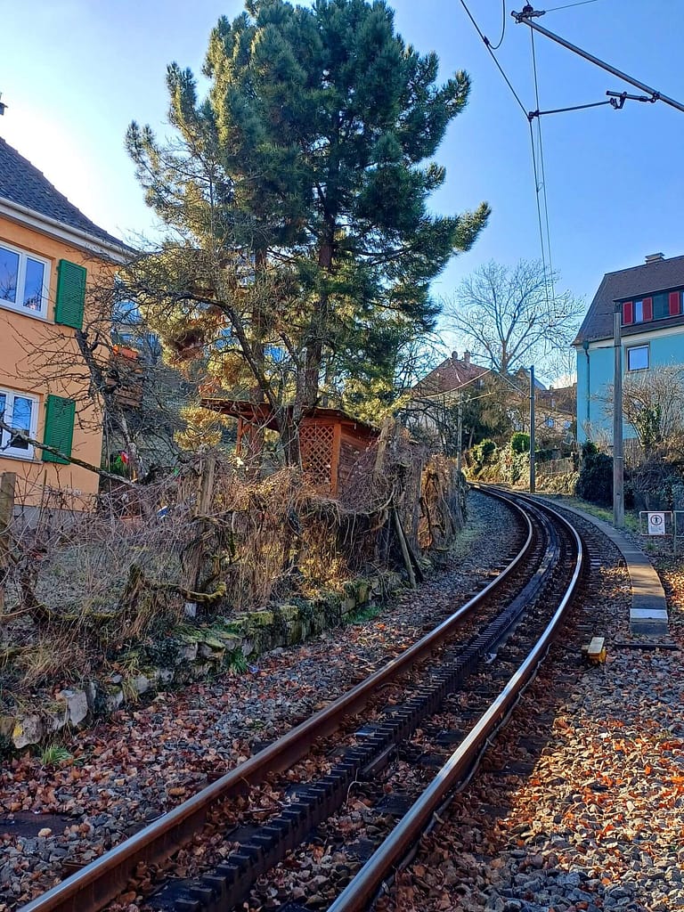 Stuttgart, Zahnradbahn, Pfaffenweg