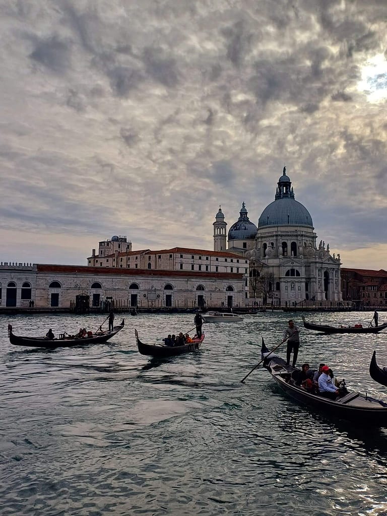 Basilika Santa Maria della Salute, Canal Grande, Giudecca-Kanal, Venedig
