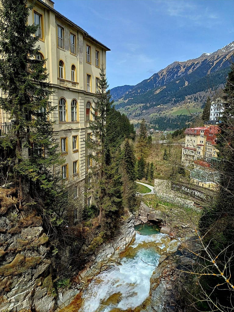 Bad Gastein, Wasserfall, Zentrum
