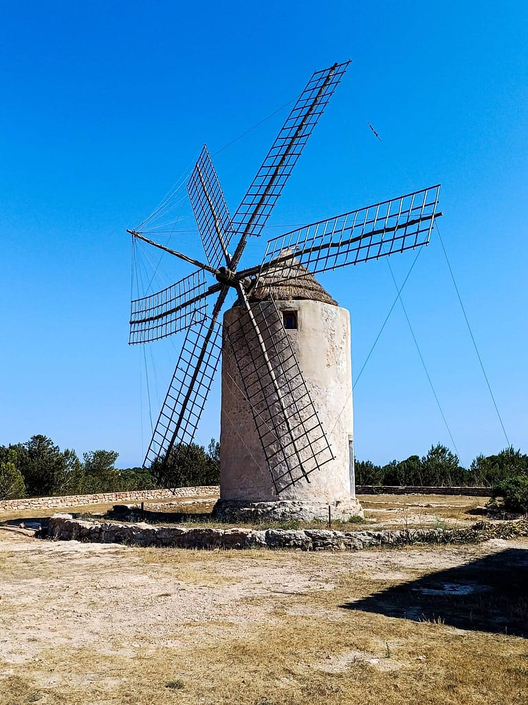 Formentera, La Mola, Windmühle
